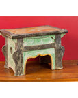 Petite Chinese Ming Dynasty Period Glazed Table with Polychrome Finish-3. Asian & Chinese Furniture, Art, Antiques, Vintage Home Décor for sale at FEA Home