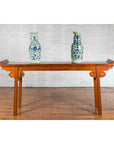 Chinese Qing Dynasty Elmwood Altar Console Table with Cloudy Scroll Motifs-8. Asian & Chinese Furniture, Art, Antiques, Vintage Home Décor for sale at FEA Home