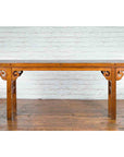 Chinese Qing Dynasty Wooden Altar Console Table with Cloudy Scroll Motifs-3. Asian & Chinese Furniture, Art, Antiques, Vintage Home Décor for sale at FEA Home