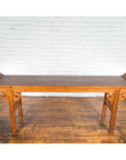 Chinese Qing Dynasty Wooden Altar Console Table with Cloudy Scroll Motifs-10. Asian & Chinese Furniture, Art, Antiques, Vintage Home Décor for sale at FEA Home
