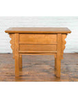 Chinese Qing 19th Century Side Table with Five Drawers and Carved Spandrels-16. Asian & Chinese Furniture, Art, Antiques, Vintage Home Décor for sale at FEA Home