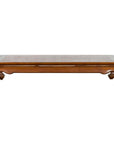 Chinese Qing Dynasty 19th Century Coffee Table with Chow Legs and Carved Apron-1. Asian & Chinese Furniture, Art, Antiques, Vintage Home Décor for sale at FEA Home