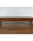 Chinese Qing Dynasty 19th Century Coffee Table with Chow Legs and Carved Apron-6. Asian & Chinese Furniture, Art, Antiques, Vintage Home Décor for sale at FEA Home