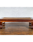 Chinese Qing Dynasty Period 19th Century Elm Coffee Table with Rattan Top-13. Asian & Chinese Furniture, Art, Antiques, Vintage Home Décor for sale at FEA Home