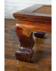 Chinese Qing Dynasty Period 19th Century Elm Coffee Table with Rattan Top-6. Asian & Chinese Furniture, Art, Antiques, Vintage Home Décor for sale at FEA Home