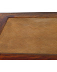 Chinese Qing Dynasty Period 19th Century Elm Coffee Table with Rattan Top-9. Asian & Chinese Furniture, Art, Antiques, Vintage Home Décor for sale at FEA Home