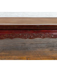 Chinese Qing Dynasty 19th Century Mahogany Stained Coffee Table with Rattan Top-6. Asian & Chinese Furniture, Art, Antiques, Vintage Home Décor for sale at FEA Home