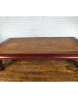 Chinese Qing Dynasty 19th Century Mahogany Stained Coffee Table with Rattan Top-9. Asian & Chinese Furniture, Art, Antiques, Vintage Home Décor for sale at FEA Home