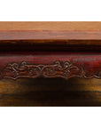 Chinese Qing Dynasty 19th Century Mahogany Stained Coffee Table with Rattan Top-16. Asian & Chinese Furniture, Art, Antiques, Vintage Home Décor for sale at FEA Home