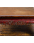 Chinese Qing Dynasty 19th Century Mahogany Stained Coffee Table with Rattan Top-17. Asian & Chinese Furniture, Art, Antiques, Vintage Home Décor for sale at FEA Home