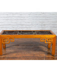 Chinese Qing Dynasty 19th Century Wooden Coffee Table with Stained Glass Top-13. Asian & Chinese Furniture, Art, Antiques, Vintage Home Décor for sale at FEA Home