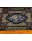 Chinese Qing Dynasty 19th Century Wooden Coffee Table with Stained Glass Top-9. Asian & Chinese Furniture, Art, Antiques, Vintage Home Décor for sale at FEA Home