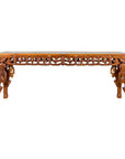 Chinese 19th Century Console Table with Cloud-Carved Apron and Scrolling Feet-1. Asian & Chinese Furniture, Art, Antiques, Vintage Home Décor for sale at FEA Home