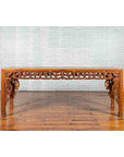 Chinese 19th Century Console Table with Cloud-Carved Apron and Scrolling Feet-2. Asian & Chinese Furniture, Art, Antiques, Vintage Home Décor for sale at FEA Home