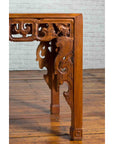 Chinese 19th Century Console Table with Cloud-Carved Apron and Scrolling Feet-7. Asian & Chinese Furniture, Art, Antiques, Vintage Home Décor for sale at FEA Home