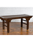 Qing Dynasty 19th Century Low Table or Small Bench with Rattan Insert Top-10. Asian & Chinese Furniture, Art, Antiques, Vintage Home Décor for sale at FEA Home
