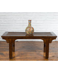 Qing Dynasty 19th Century Low Table or Small Bench with Rattan Insert Top-2. Asian & Chinese Furniture, Art, Antiques, Vintage Home Décor for sale at FEA Home