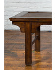 Qing Dynasty 19th Century Low Table or Small Bench with Rattan Insert Top-6. Asian & Chinese Furniture, Art, Antiques, Vintage Home Décor for sale at FEA Home