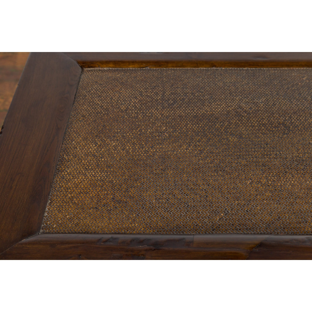 Qing Dynasty 19th Century Low Table or Small Bench with Rattan Insert Top-9. Asian & Chinese Furniture, Art, Antiques, Vintage Home Décor for sale at FEA Home