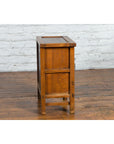Chinese Late Qing Dynasty Period Bedside Wooden Cabinet with Two Small Doors-15. Asian & Chinese Furniture, Art, Antiques, Vintage Home Décor for sale at FEA Home