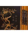 Two Chinese Qing Dynasty Fruitwood Side Cabinets with Carved Décor, Sold Each-12. Asian & Chinese Furniture, Art, Antiques, Vintage Home Décor for sale at FEA Home
