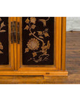 Two Chinese Qing Dynasty Fruitwood Side Cabinets with Carved Décor, Sold Each-8. Asian & Chinese Furniture, Art, Antiques, Vintage Home Décor for sale at FEA Home