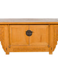 19th Century Qing Dynasty Period Chinese Elm Wood Carved Butterfly Sideboard-1. Asian & Chinese Furniture, Art, Antiques, Vintage Home Décor for sale at FEA Home