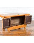 19th Century Qing Dynasty Period Chinese Elm Wood Carved Butterfly Sideboard-15. Asian & Chinese Furniture, Art, Antiques, Vintage Home Décor for sale at FEA Home