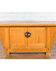 19th Century Qing Dynasty Period Chinese Elm Wood Carved Butterfly Sideboard-2. Asian & Chinese Furniture, Art, Antiques, Vintage Home Décor for sale at FEA Home