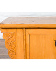 19th Century Qing Dynasty Period Chinese Elm Wood Carved Butterfly Sideboard-5. Asian & Chinese Furniture, Art, Antiques, Vintage Home Décor for sale at FEA Home