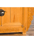 19th Century Qing Dynasty Period Chinese Elm Wood Carved Butterfly Sideboard-8. Asian & Chinese Furniture, Art, Antiques, Vintage Home Décor for sale at FEA Home