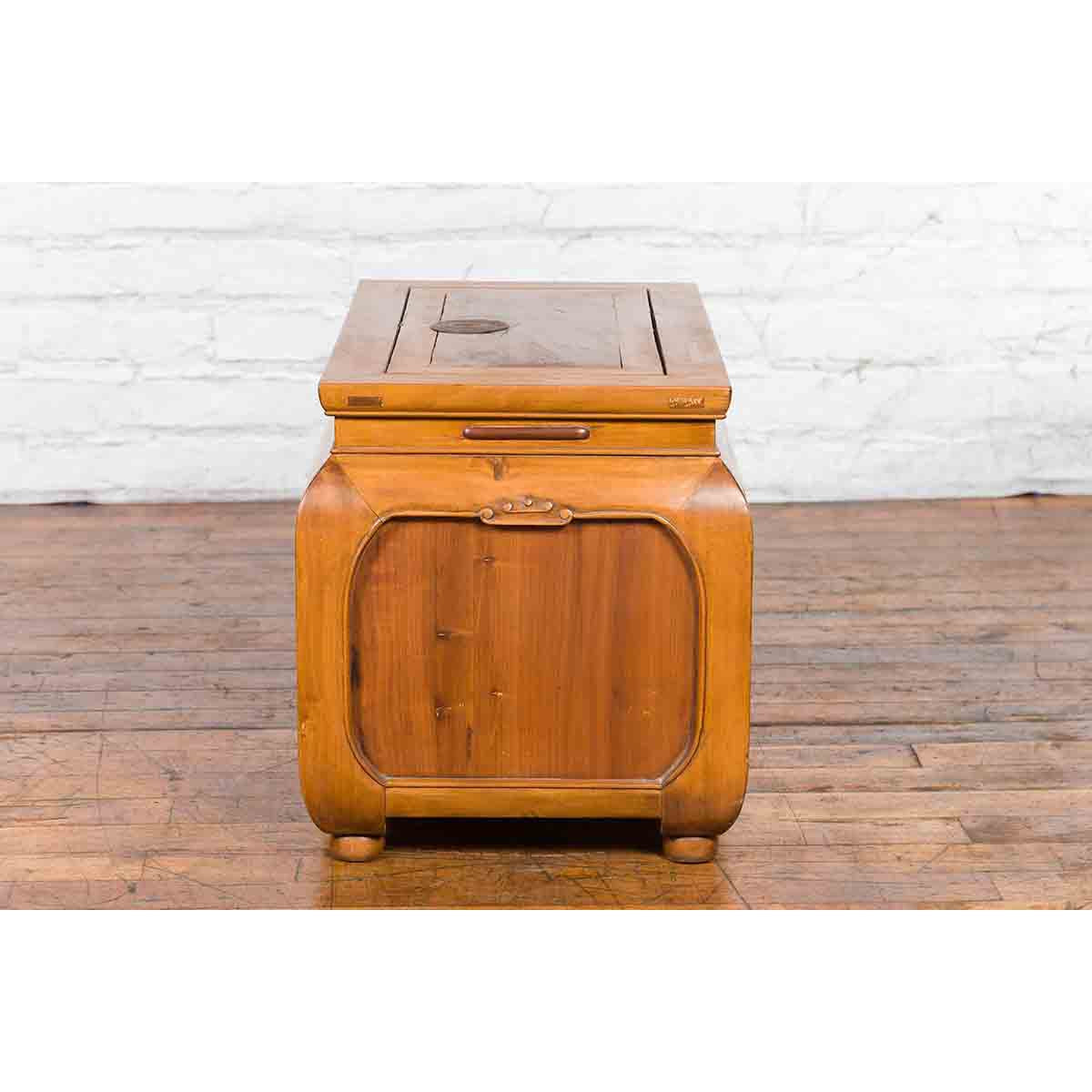 Chinese Qing Dynasty 19th Century Wooden Coffee Table with Chow Style Legs-12. Asian & Chinese Furniture, Art, Antiques, Vintage Home Décor for sale at FEA Home