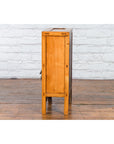 19th Century Chinese Qing Dynasty Small Cabinet with Carved Shelf and Apron-12. Asian & Chinese Furniture, Art, Antiques, Vintage Home Décor for sale at FEA Home