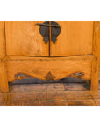 19th Century Chinese Qing Dynasty Small Cabinet with Carved Shelf and Apron-7. Asian & Chinese Furniture, Art, Antiques, Vintage Home Décor for sale at FEA Home