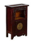 Chinese Qing Dynasty 19th Century Jewelry Cabinet with Star-Carved Shelf-1. Asian & Chinese Furniture, Art, Antiques, Vintage Home Décor for sale at FEA Home
