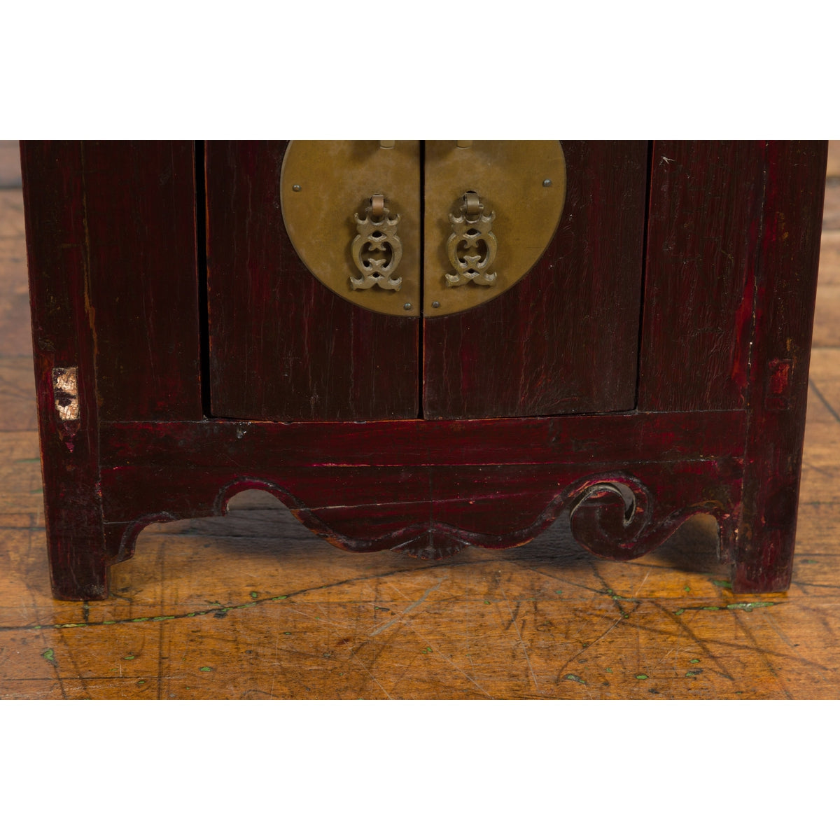 Chinese Qing Dynasty 19th Century Jewelry Cabinet with Star-Carved Shelf-10. Asian & Chinese Furniture, Art, Antiques, Vintage Home Décor for sale at FEA Home