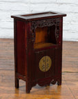 Chinese Qing Dynasty 19th Century Jewelry Cabinet with Star-Carved Shelf-12. Asian & Chinese Furniture, Art, Antiques, Vintage Home Décor for sale at FEA Home