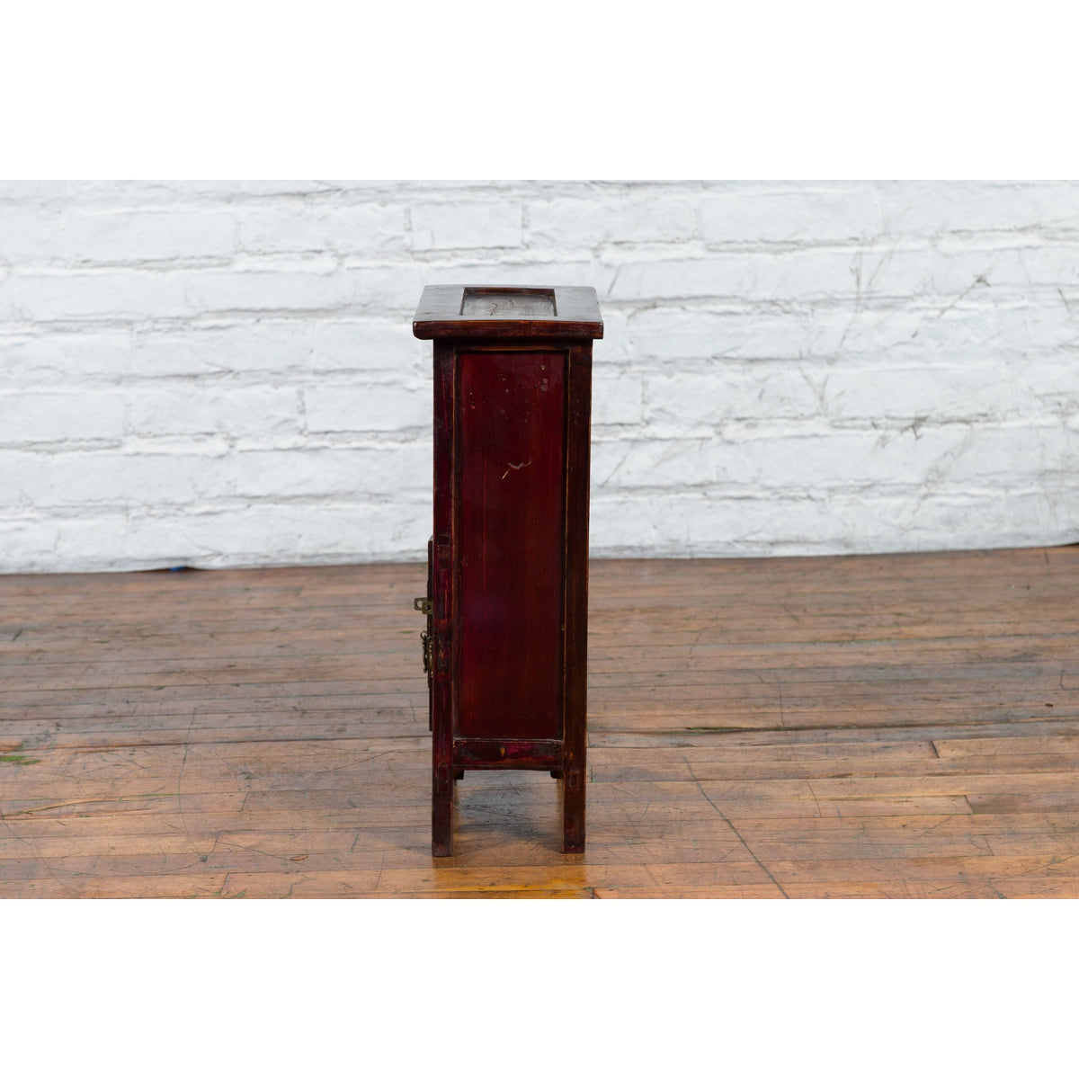 Chinese Qing Dynasty 19th Century Jewelry Cabinet with Star-Carved Shelf-15. Asian & Chinese Furniture, Art, Antiques, Vintage Home Décor for sale at FEA Home
