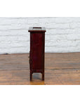 Chinese Qing Dynasty 19th Century Jewelry Cabinet with Star-Carved Shelf-15. Asian & Chinese Furniture, Art, Antiques, Vintage Home Décor for sale at FEA Home
