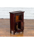 Chinese Qing Dynasty 19th Century Jewelry Cabinet with Star-Carved Shelf-3. Asian & Chinese Furniture, Art, Antiques, Vintage Home Décor for sale at FEA Home