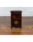 Chinese Qing Dynasty 19th Century Jewelry Cabinet with Star-Carved Shelf-4. Asian & Chinese Furniture, Art, Antiques, Vintage Home Décor for sale at FEA Home