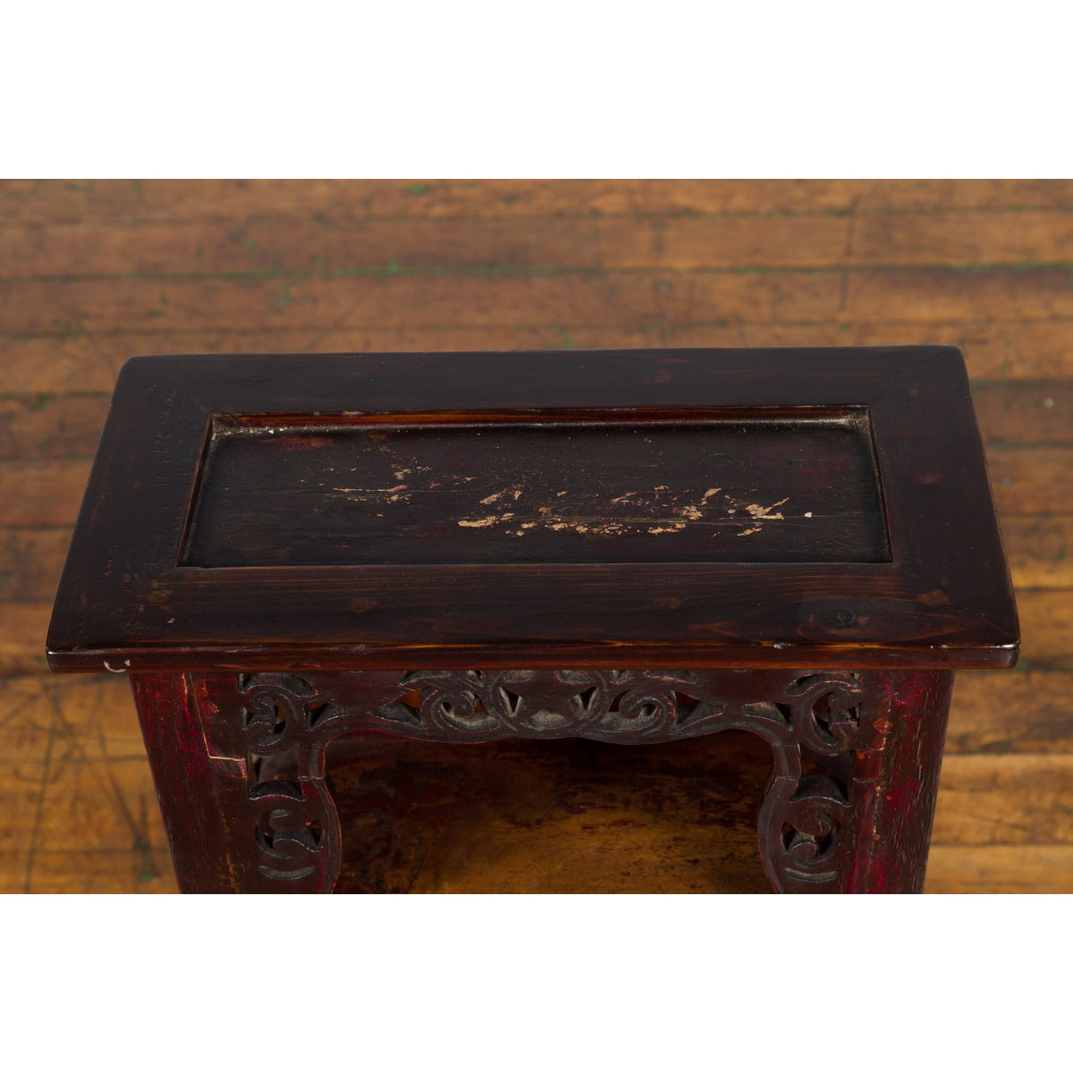 Chinese Qing Dynasty 19th Century Jewelry Cabinet with Star-Carved Shelf-6. Asian & Chinese Furniture, Art, Antiques, Vintage Home Décor for sale at FEA Home