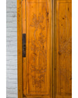Chinese Qing Dynasty 19th Century Elmwood Armoire with Low-Relief Carved Foliage-10. Asian & Chinese Furniture, Art, Antiques, Vintage Home Décor for sale at FEA Home