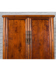 Chinese 19th Century Qing Dynasty Period Elmwood Cabinet with Doors and Drawers-4. Asian & Chinese Furniture, Art, Antiques, Vintage Home Décor for sale at FEA Home