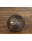 Rustic Indian Vintage Vase with Tapering Lines and Gilded Calligraphy-14. Asian & Chinese Furniture, Art, Antiques, Vintage Home Décor for sale at FEA Home