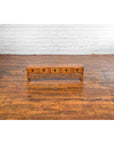Chinese Qing Dynasty 19th Century Low Kang Cabinet with Carved Scrolling Apron-5. Asian & Chinese Furniture, Art, Antiques, Vintage Home Décor for sale at FEA Home