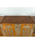 Korean Early 20th Century Storage Chest with Silver Plated Brass Hardware-13. Asian & Chinese Furniture, Art, Antiques, Vintage Home Décor for sale at FEA Home