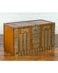 Korean Early 20th Century Storage Chest with Silver Plated Brass Hardware-4. Asian & Chinese Furniture, Art, Antiques, Vintage Home Décor for sale at FEA Home