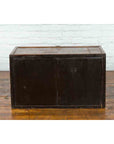 Korean Early 20th Century Storage Chest with Silver Plated Brass Hardware-15. Asian & Chinese Furniture, Art, Antiques, Vintage Home Décor for sale at FEA Home