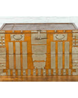Korean Early 20th Century Storage Chest with Silver Plated Brass Hardware-2. Asian & Chinese Furniture, Art, Antiques, Vintage Home Décor for sale at FEA Home